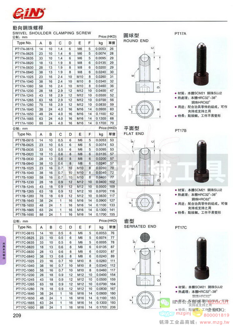 圆球型动向钢珠螺杆,平面型动向钢珠螺杆,齿型动向钢珠螺杆