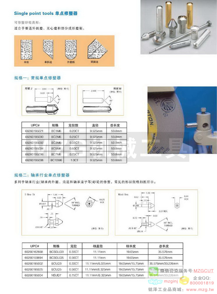 砂轮修整器产品