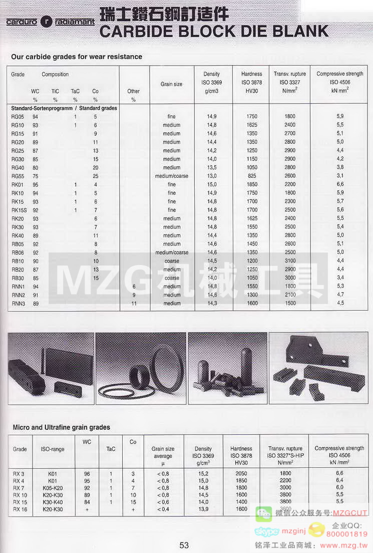 司筒顶针刀具等非标订制品