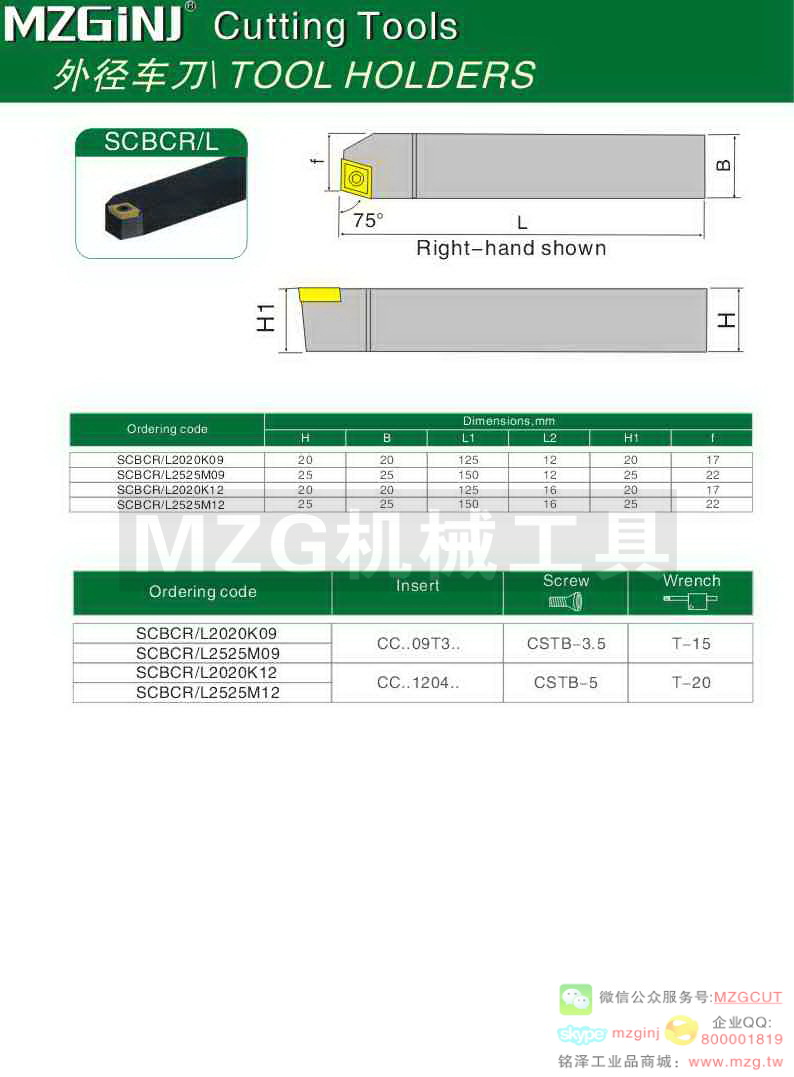 MZG Cutting Tools