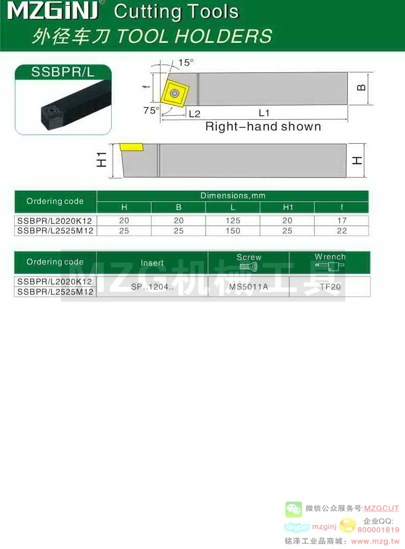 MZG Cutting Tools