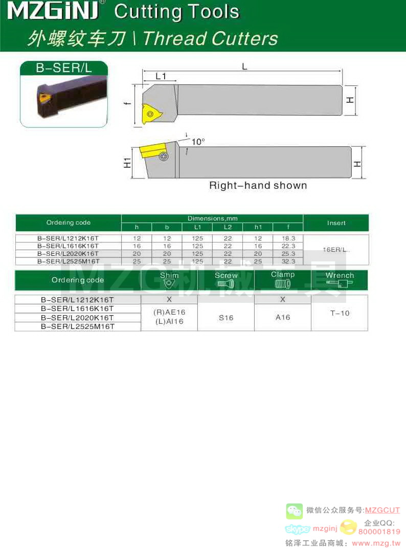 MZG Cutting Tools