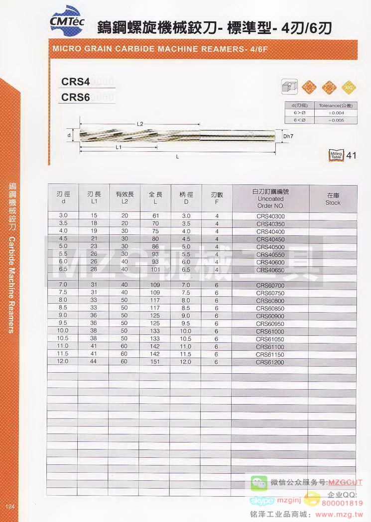 台湾西门德克CMTec刀具系列