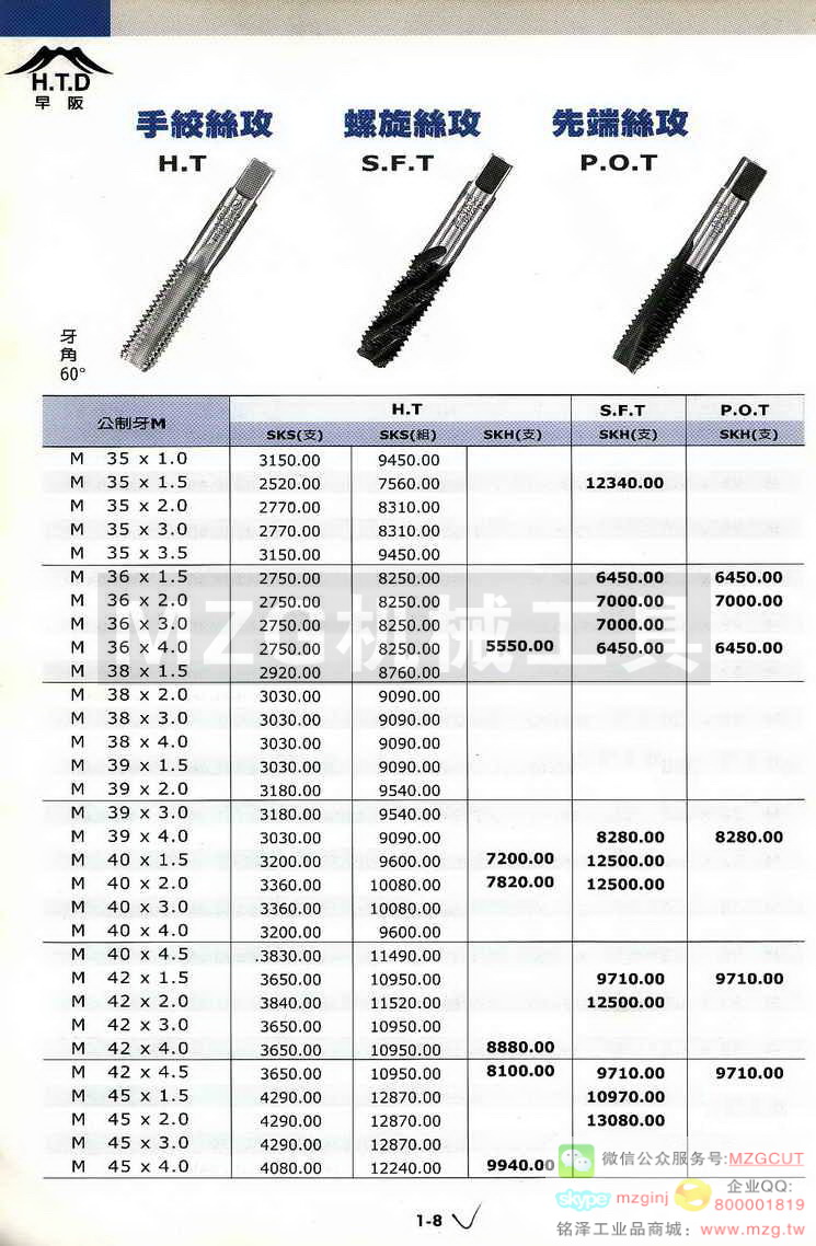 日本富士HTD丝攻,日本富士板牙板牙