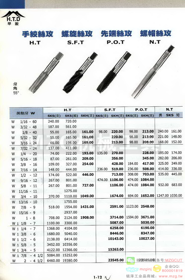 日本富士HTD丝攻,日本富士板牙板牙