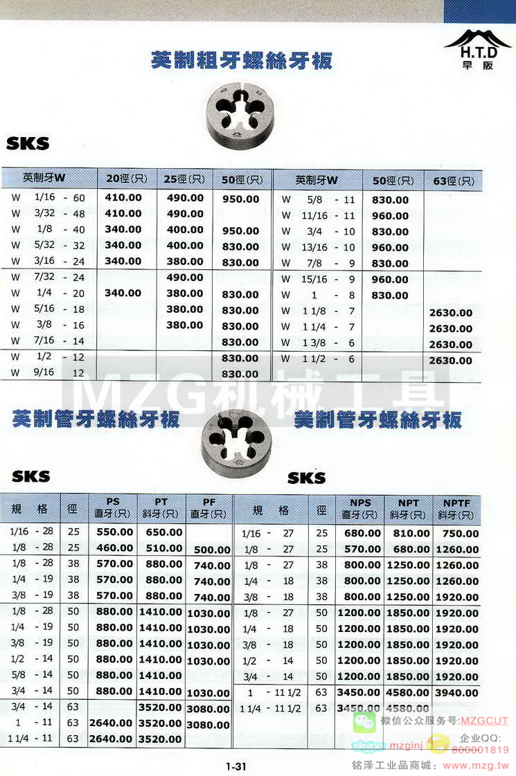 日本富士HTD丝攻,日本富士板牙板牙