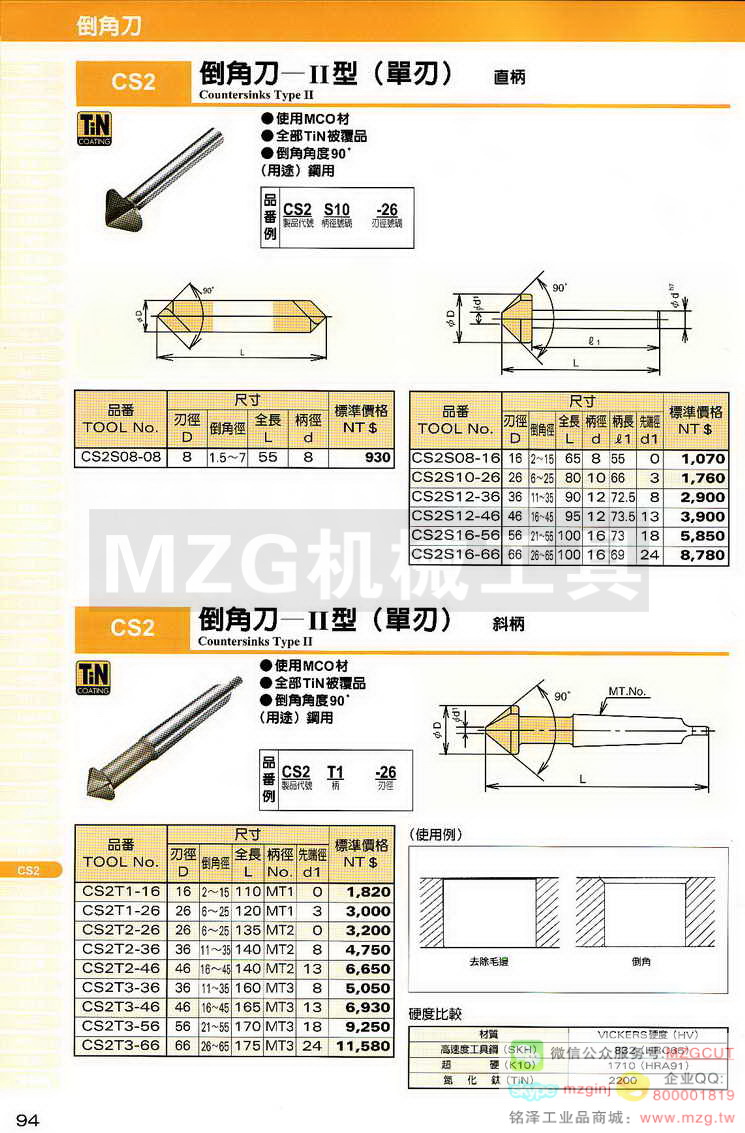 MCO锯片,MCO铰刀,MCO倒角刀