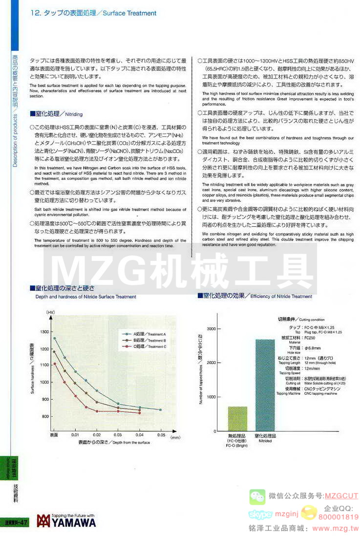 日本YAMAWA技术资料