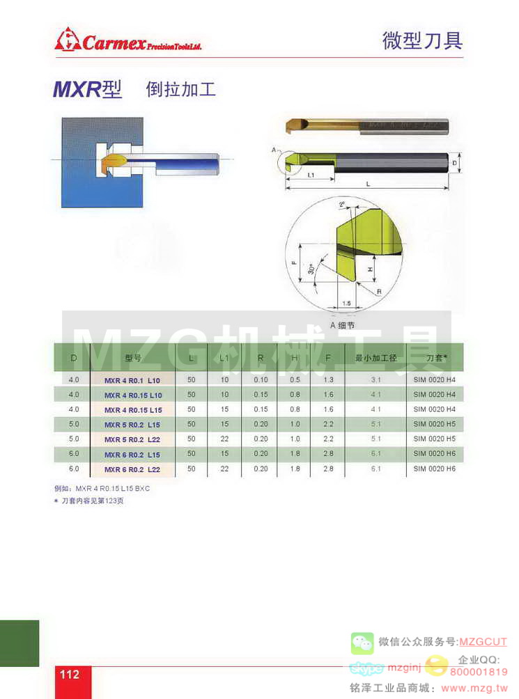 MXR倒拉加工