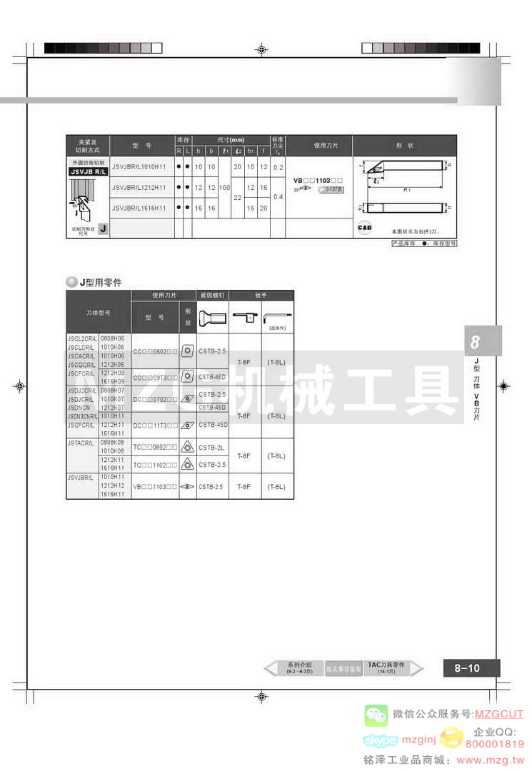 东芝Tungaloy一般外圆用刀片